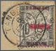 Französische Post In Marokko: 1893, 10 C. Black, Postage Due Stamp With Carmine-red Overprint, On Pi - Other & Unclassified