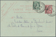 Französische Besetzung I. WK - Insel Ruad: 1917, Stationery Card 10c. Red With Surcharge Reading Upw - Other & Unclassified