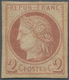 Französische Kolonien - Allgemeine Ausgabe: 1876, Ceres 2c. Red-brown, Fresh Colour, Full Margins, M - Other & Unclassified