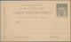 Frankreich - Ganzsachen: 1899 Unused Postal Stationery Tube Postcard 30 (c) Black For The Parisian T - Other & Unclassified