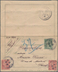 Frankreich - Ganzsachen: 1906 Commercially Used Uprated And Revalued Postal Stationery Lettercard Wi - Sonstige & Ohne Zuordnung