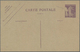 Frankreich - Ganzsachen: 1926 Unused Postal Stationery Card Type "semeuse Camée" 40 C Violet, With I - Other & Unclassified