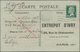 Frankreich - Ganzsachen: 1923. Postcard 10c Pasteur "Entrepot D'Ivry". Used "Paris 16.11.1923". (Sto - Otros & Sin Clasificación