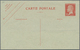Delcampe - Frankreich - Ganzsachen: 1925, 60/60 C Red On Blueish Postal Stationery Double Postcard Unused And 7 - Other & Unclassified