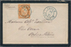 Frankreich - Schiffspost: 1877 Small Mourning Cover Sent By French Paquebot From Asia To Arles-sur-R - Other & Unclassified