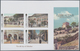 Gibraltar: 2009, Old Views Of Gibraltar Complete Set Of Five In Vertical IMPERFORATE Pairs And The I - Gibraltar