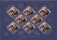 Delcampe - Gibraltar: 2011, QEII And Prince Philip Complete Set Of Six In IMPERFORATE Sheetlets With Eight Stam - Gibraltar