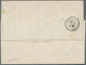 Griechenland: 1863, Folded Letter Without Stamps From Triest Nach SYRA With Tax "75" And Afterfranki - Covers & Documents