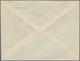 Griechenland - Griechische Besetzung Nord Epirus: 1940, Stationery Envelope 3dr. Red-brown+50lep. Ol - North Epirus