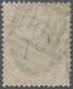 Großbritannien: 1876, QV 8d. Orange With Wmk. Large Garter Plate 1 Lettered 'HB', Fine Used With Bar - Other & Unclassified