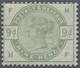 Großbritannien: 1883, QV 9d. Dull Green With Sideways Wmk. Imperial Crown (lettered 'FH'), Mint Ligh - Other & Unclassified
