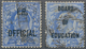 Großbritannien - Dienstmarken: 1902, KEVII, Inland Revenue 2½d. Ultramarine And Board Of Education 2 - Officials