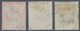 Großbritannien - Dienstmarken: 1902, Office Of Works, QV ½d. Blue-green, 5d. Dull Purple And 10d. Du - Dienstmarken