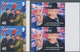 Großbritannien - Guernsey: 2005, Events In WWII Complete Set Of Five In Vertical IMPERFORATE Pairs F - Guernsey