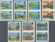 Großbritannien - Jersey: 1990, Definitive Issue 'Sights Of Jersey' Complete Set Of Seven In Vertical - Jersey