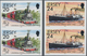 Großbritannien - Jersey: 1999, 125 Years Of United Postal Union (UPU) Complete Set Of Four (train, S - Jersey