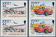 Großbritannien - Jersey: 1999, 125 Years Of United Postal Union (UPU) Complete Set Of Four (train, S - Jersey