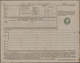 Großbritannien - Ganzsachen: 1870, Two Unused Postal Stationery Inland Telegrams QV One Shilling Gre - 1840 Mulready-Umschläge