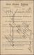 Großbritannien - Ganzsachen: 1873, Preprinted Commercially Used Postal Stationery Card (121x74) With - 1840 Mulready Envelopes & Lettersheets