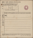 Großbritannien - Ganzsachen: 1904, Two Unused Postal Stationery Telegram Forwarded From Stock Exchan - 1840 Mulready-Umschläge
