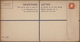 Delcampe - Großbritannien - Ganzsachen: 1912/21, British Post Used Abroad (Levante), Three Registered Postal St - 1840 Mulready Envelopes & Lettersheets