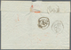 Italien - Vorphilatelie: 1841, Official Folded Entire (outer Part, Unclear Department) Used From Rom - 1. ...-1850 Prephilately