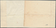 Italien - Altitalienische Staaten: Kirchenstaat: 1852, 3 Baj Brown Horizontal Stripe Of Five Tied By - Etats Pontificaux