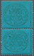 Italien - Altitalienische Staaten: Kirchenstaat: 1868, 5 C Blue Vertical Pair Mint Never Hinged Of A - Papal States