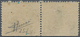 Italien - Altitalienische Staaten: Kirchenstaat: 1868, 5 C Greenish-blue Horizontal Pair From Sheet - Papal States