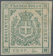Italien - Altitalienische Staaten: Modena: 1859, 5 C Green Unused With Original Gum And Small Rest O - Modena