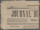 Italien - Altitalienische Staaten: Modena - Zeitungsstempelmarken: 1859, Complete Newspaper 'JOURNAL - Modena