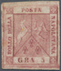 Italien - Altitalienische Staaten: Neapel: 1858, 5 Gr Carmine-rose Unused With A Rest Of Hinge, The - Naples