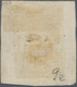 Italien - Altitalienische Staaten: Sizilien: 1859, 5 Gr Rose-vermilion On Naples-paper Tied By Horse - Sicily