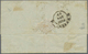 Italien - Altitalienische Staaten: Toscana: 1851, 2 Cr Blue Single Franking Tied By Circle Cancel An - Tuscany