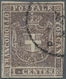 Italien - Altitalienische Staaten: Toscana: 1860, 1 C Brown-lilac Tied By Circle Cancel, The Stamp I - Tuscany