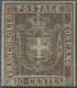 Italien - Altitalienische Staaten: Toscana: 1860, 10 Cent. Brown Mint With Original Gum, The Stamp H - Tuscany