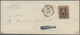 Italien - Altitalienische Staaten: Toscana: 1860, 10 C Brown Single Franking Cancelled With Rhombus - Tuscany
