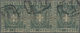 Italien - Altitalienische Staaten: Toscana: 1860, 20 C Grey-blue In Horizontal Stripe Of Three, Tied - Tuscany