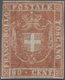 Italien - Altitalienische Staaten: Toscana: 1860, 80 C Brownish-red Mint With Original Gum, The Stam - Tuscany