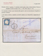 Italien: 1863, 15c Light Blue Grey Tied By Circle Cancel NOVI On Complete Folded Letter To Torino, W - Poststempel