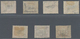 Italien: 1878, 2 C On 0,02 L To 2 C On 10.00 L Complete Set (without 2 C On 0,05) With Inverted Over - Marcophilia