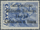 Italienische Besetzung 1941/43 - Griechenland: 1935/1938, ITHAKA: 7 Dr Blue With 4-line Overprint Mi - Cefalonia & Itaca