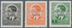 Italienische Besetzung 1941/43 - Montenegro: 1941, Yugoslavia No. 393/95 With Hand Stamp Overprint F - Montenegro