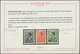 Italienische Besetzung 1941/43 - Montenegro: 1941, Yugoslavia No. 393/95 With Hand Stamp Overprint F - Montenegro