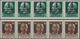 Italien - Lokalausgaben 1944/45 - Torino: 1944, 25 C, 30 C, 50 C And 75 C With Overprint "C.L.N." On - Nationales Befreiungskomitee