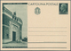 Delcampe - Italien - Ganzsachen: 1933, "OPERE DEL REGIME" (w/o ROMA) 15 C Green Postal Stationery, Large Vignet - Ganzsachen