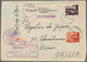 Kroatien: 1944, 7k. Orange-brown And 10k. Blackish Lilac On Registered Diplomatic Cover Of The Imper - Kroatien