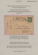 Kroatien - Ganzsachen: 1941, Late Use Of Yugoslavia Stationery Card 1din. Green In Croatia, Group Of - Kroatien