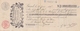1907: Wissel Van / Traite De ## E. DE VOGELAERE, Rue De Bruges, 71, GAND ##  Aan/à ## Mr. PARIJS-WEVER, ... - Électricité & Gaz