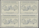 Luxemburg - Ganzsachen: 1911. International Reply Coupon 37½ Centimes (Rom Type) In An Unused Block - Stamped Stationery